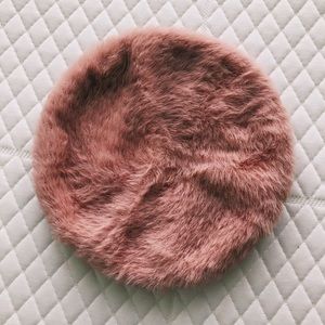 H&M pink beret